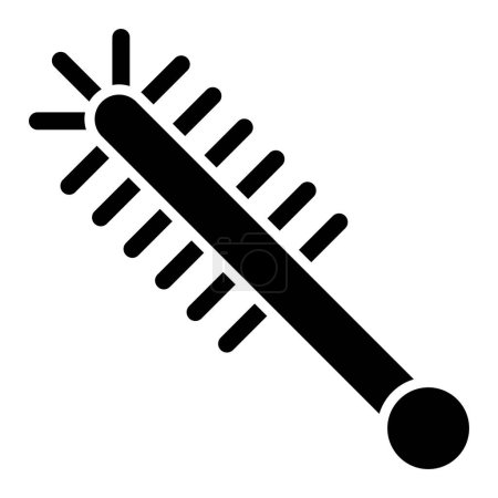Illustration for Test Tube Brush. web icon simple illustration - Royalty Free Image