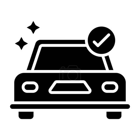 Ilustración de Icono de coche vector ilustración - Imagen libre de derechos