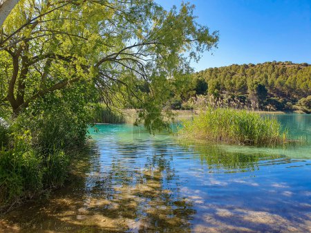 Photo for Castilla la Mancha - Albacete - Parque natural de las Lagunas de Ruidera, paisajes y entorno natural - Royalty Free Image