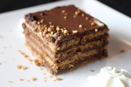 Racion de tarta de la abuela: chocolate y galletas