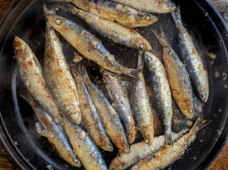 Photo for Deliciosas sardinas a la plancha - Royalty Free Image