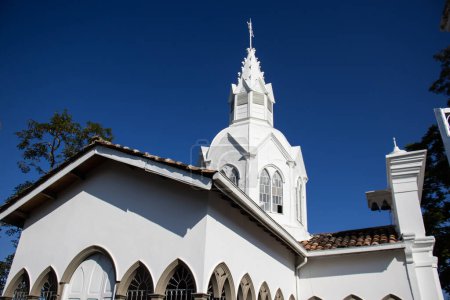 Capilla histórica Nuestra Señora de La Valvanera construida en 1903 en la hermosa ciudad patrimonial de Salamina en el departamento de Caldas en Colombia