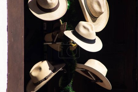 Sombrero colombiano tradicional llamado aguadeno