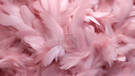 Photo for Closeup of a pink feathers background - Royalty Free Image