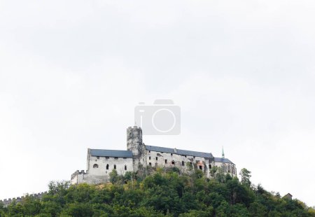 Photo for Bezdez, a Gothic castle in the Liberec Region of the Czech Republic. Romantic ruins of a medieval castle with copy space. - Royalty Free Image