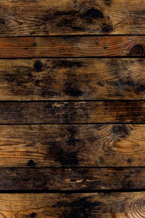 Téléchargez les photos : Wooden brown board texture. Abstract background and texture for design. - en image libre de droit