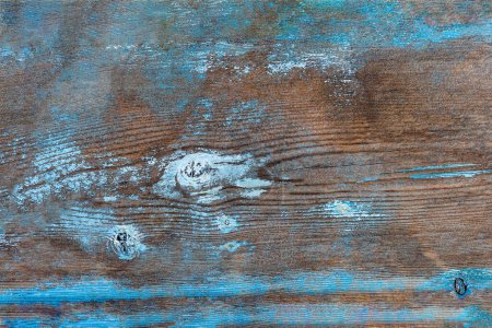 Foto de Wooden board texture in blue blank tone. Abstract background and texture for design. - Imagen libre de derechos
