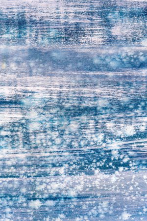 Foto de Blue Wooden board texture Abstract background and texture for design. - Imagen libre de derechos