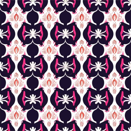 Photo for Seamless floral pattern. abstract background - Royalty Free Image