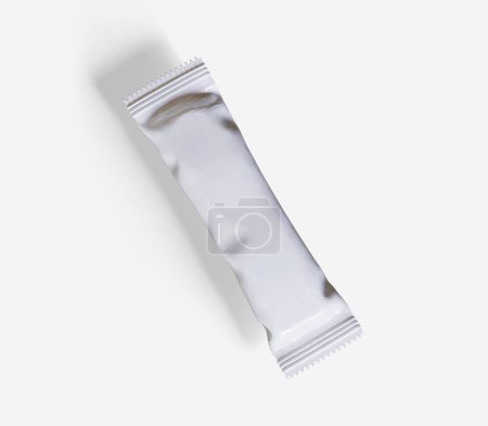 Stick pack rendu réaliste couleur blanche