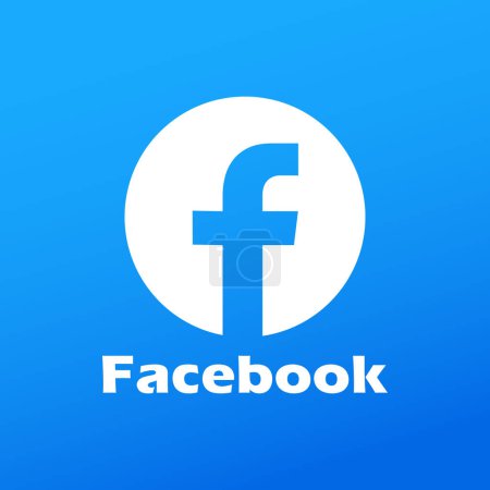 Téléchargez les illustrations : Logo facebook. icône facebook, icônes des médias sociaux. logos des médias sociaux et des réseaux sociaux. - en licence libre de droit