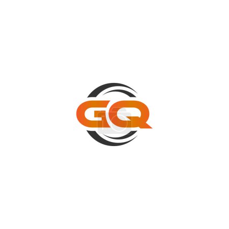 Foto de Logo inicial de GQ Letter Linked. Carta GQ Tipo Logo Diseño vector Plantilla. Letra abstracta Diseño del logotipo de GQ
. - Imagen libre de derechos