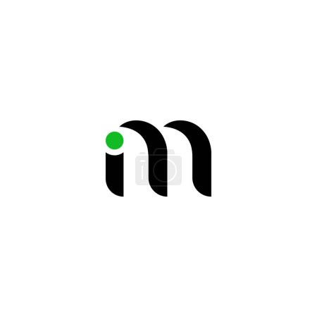 IM Logo Design Template Vektor Graphic Branding Element.