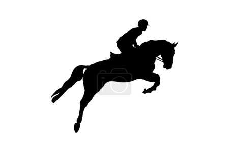 sport équestre homme cavalier saut à cheval compétition
 