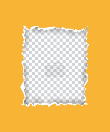 Téléchargez les photos : Couleur fleur de courge déchiré conception de papier sur fond transparent déchiré conception d'artisanat de papier - en image libre de droit