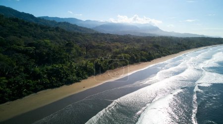 Aerial view of Playa Hermosa, Guanacaste, Costa Rica. High quality photo