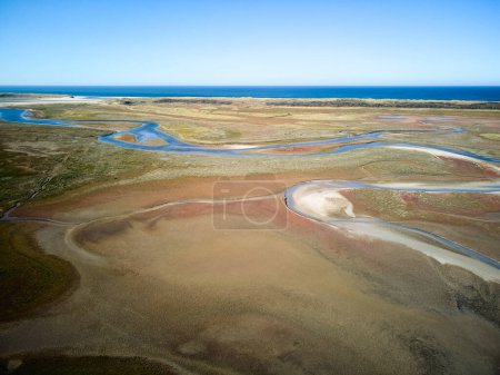  Texel Netherland. Drone. High quality photo