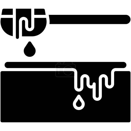Téléchargez les illustrations : Icône temizuya ou ablution d'eau, illustration vectorielle liée au Nouvel An japonais - en licence libre de droit