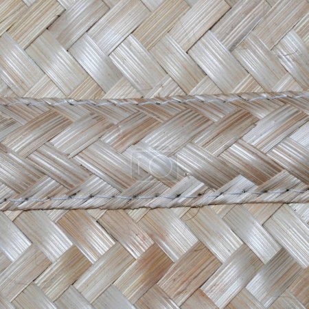 Téléchargez les photos : Image de fond : Modèle de bambou qui est utilisé pour le tissage. - en image libre de droit