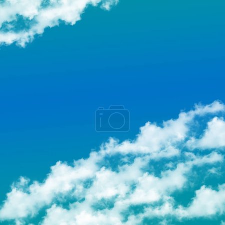 Photo for Abstract background with clouds and space for text - Royalty Free Image
