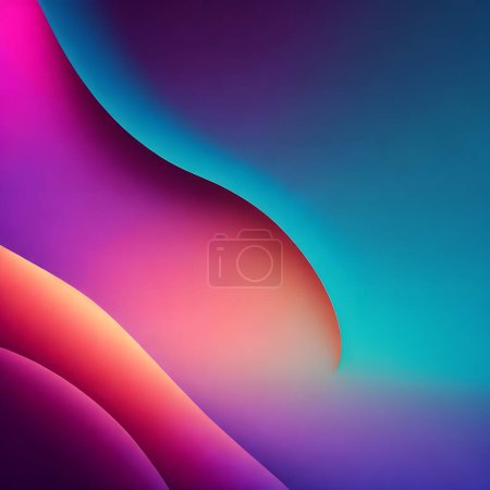 Colored gradient abstract background