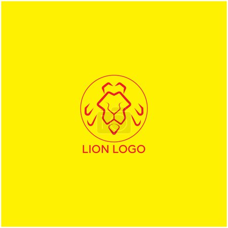 Lion face logo, brave face lion logo vector