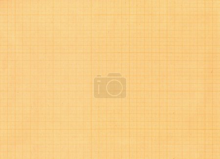 Vintage blank millimeter graph paper grid. Abstract checkered sheet of paper background. Technical architect blank. Square geometric design elements.