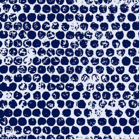 Photo for Imprint of air bubble wrap texture is monochrome. Seamless pattern grunge background. Vector template of design for wrapping paper, cover, fabric. - Royalty Free Image
