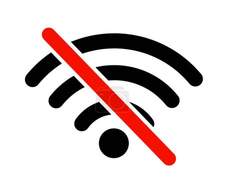 Téléchargez les photos : No wifi signals icon , disabled wifi icon - en image libre de droit