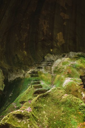 Photo for Majestic Gorges du Pont du Diable Cave in France - Royalty Free Image