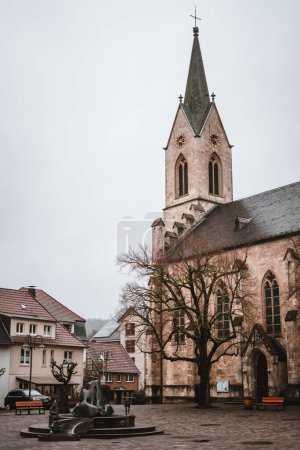 Photo for St. Magnus church in Marsberg, Germany - Royalty Free Image