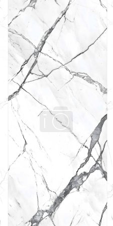 Photo for White marble texture abstract background pattern with high resol - Royalty Free Image