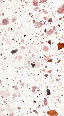Photo for Pink and blue concrete terrazzo background, copy space - Royalty Free Image