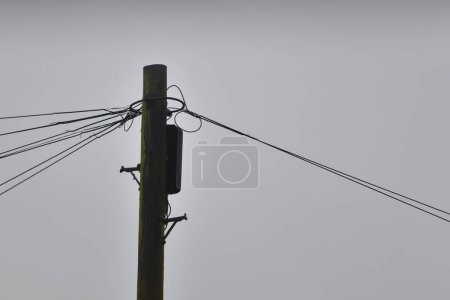 Téléchargez les photos : Tour haute tension, transmission d'électricité - en image libre de droit