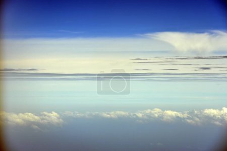 Photo for Scenic view of a beautiful cloudscape at altitude - Royalty Free Image