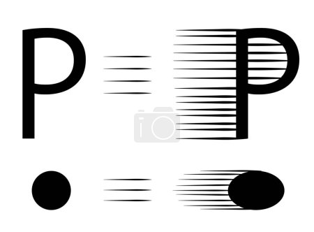 Dies ist eine Illustration des beweglichen Punktes P, der häufig in japanischen Mathematikfragen vorkommt..