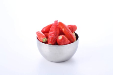 Photo for Red and white chilli pepper - Royalty Free Image
