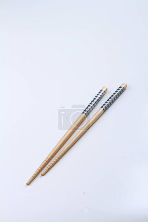 Photo for Set of chopsticks on white background - Royalty Free Image
