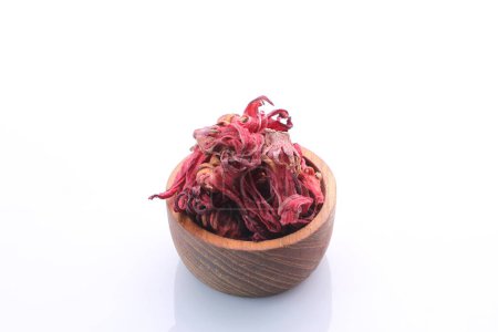 Photo for Red dried cabbage on white background - Royalty Free Image