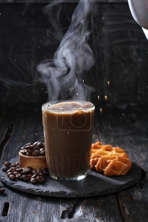 Foto de Taza de café con chocolate y bebida caliente - Imagen libre de derechos