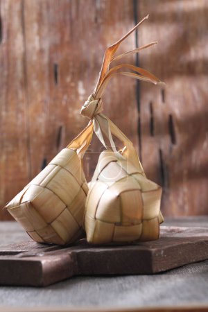 Foto de Masa de arroz con bambú - Imagen libre de derechos
