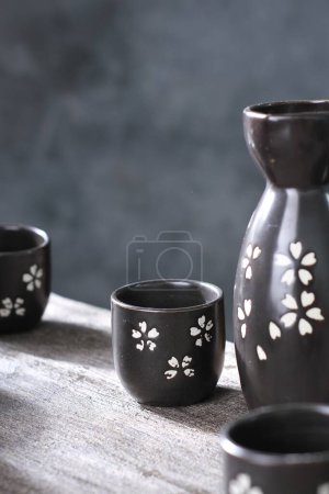 Photo for Close up view of japanese tea ceremony - Royalty Free Image