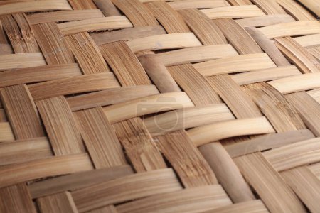 Photo for Background of bamboo mat - Royalty Free Image