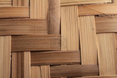 Photo for Wooden background texture of bamboo bamboo - Royalty Free Image