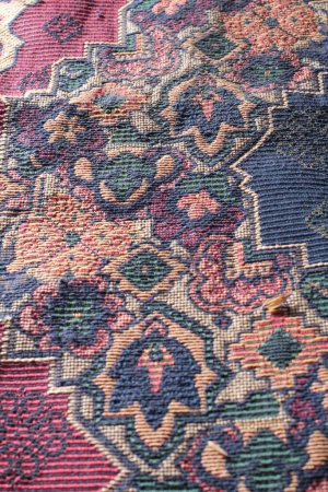 Photo for Turkish carpet, traditional carpet design - Royalty Free Image
