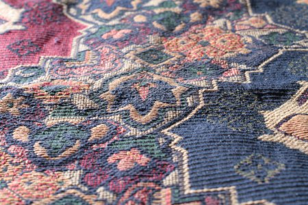 Foto de Primer plano de una alfombra - Imagen libre de derechos