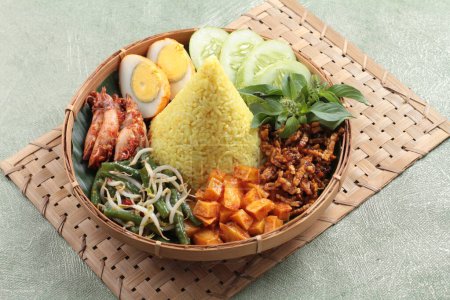 Photo for Thai food, thai food, thai cuisine, fried pork, rice, vegetables, vegetables, pork, pork, pork, chicken, egg, - Royalty Free Image