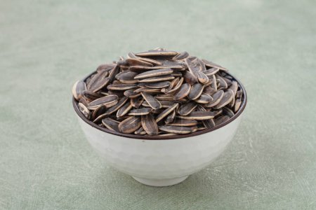 Photo for Bowl of sunflower seeds - Royalty Free Image