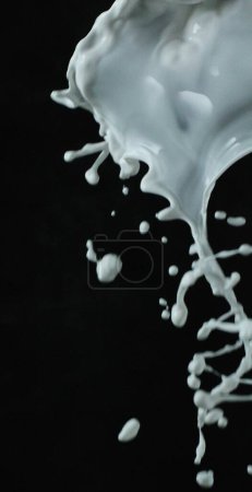 Foto de Salpicadura de leche de cerca - Imagen libre de derechos