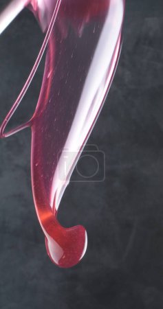 Photo for Red wine pouring on the glass - Royalty Free Image